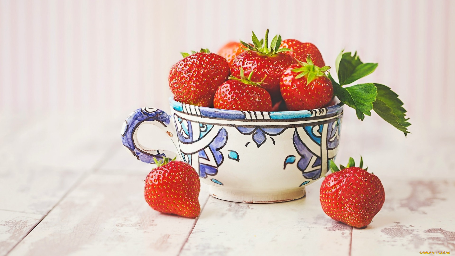 еда, клубника, , земляника, кружка, чашка, ягоды