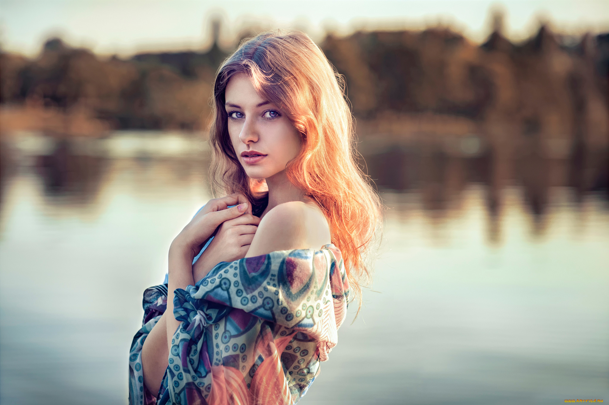 девушки, -unsort, , рыжеволосые, и, другие, lods, franck, взгляд, прелесть