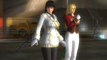 Картинка видео+игры dead+or+alive+5 фон взгляд девушки оружие