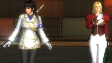 Картинка видео+игры dead+or+alive+5 оружие взгляд девушки фон