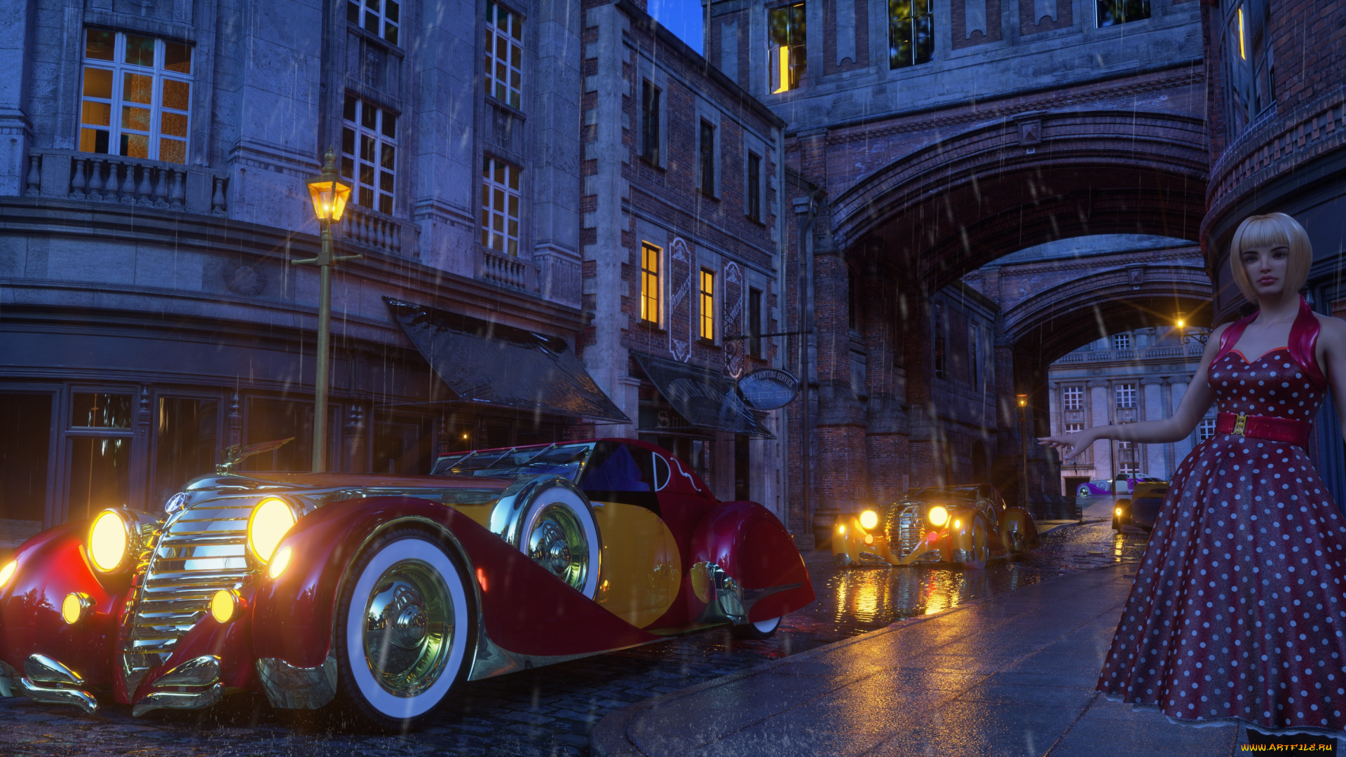 3д, графика, люди, , people, девушка, взгляд, фон