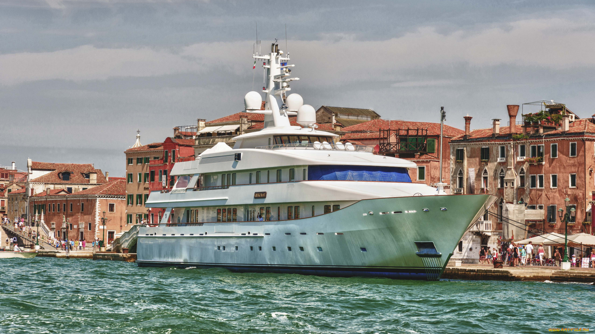 корабли, Яхты, причал