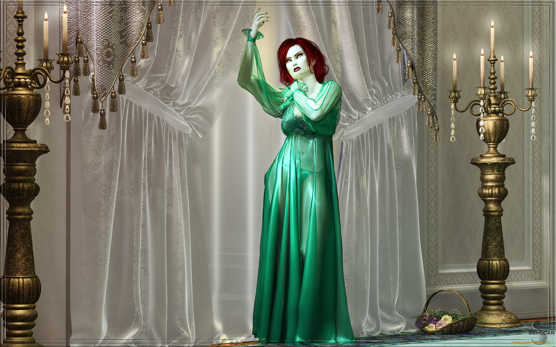 3д, графика, люди, , people, фон, взгляд, девушка