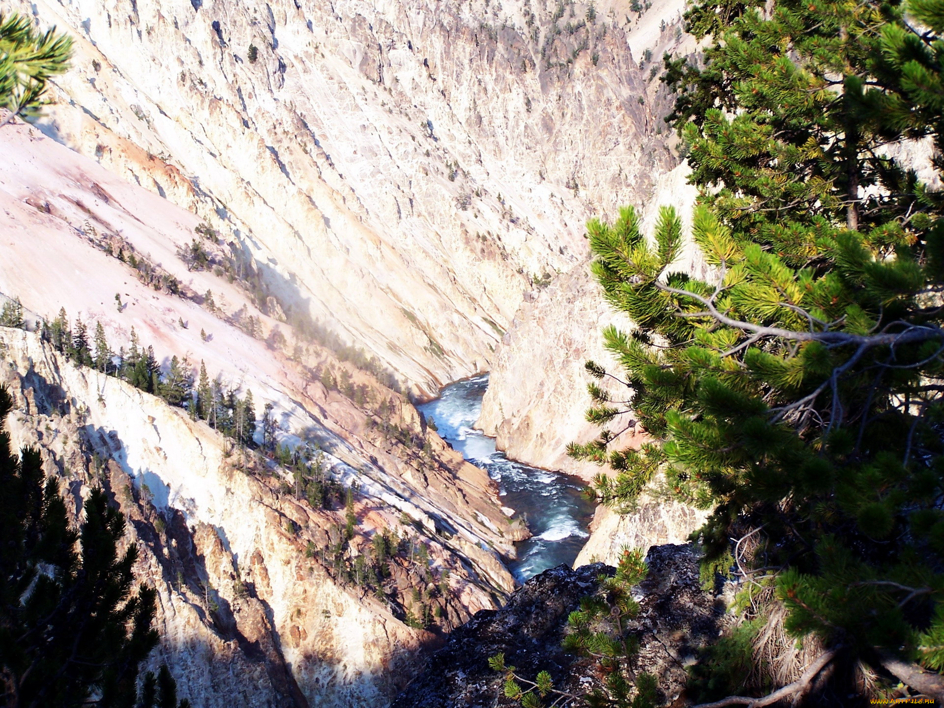 природа, реки, озера, ущелье