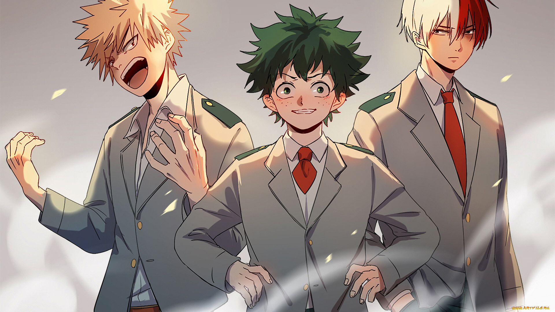 аниме, boku, no, hero, academia, моя, геройская, академия
