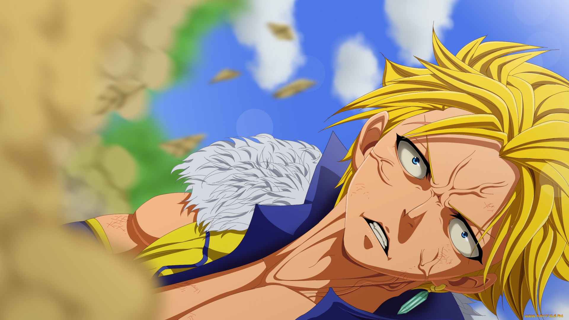 аниме, fairy, tail, хвост, феи