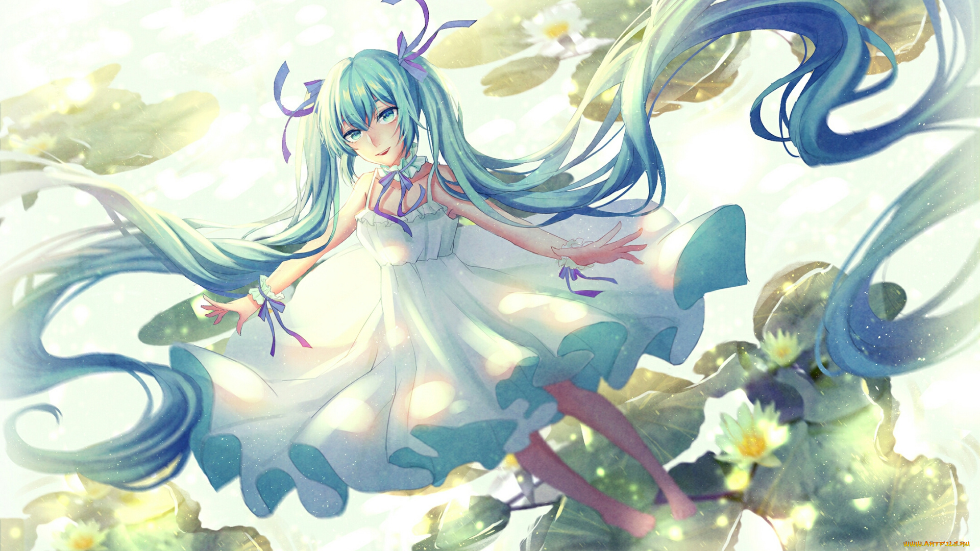 аниме, vocaloid, hatsune, miku