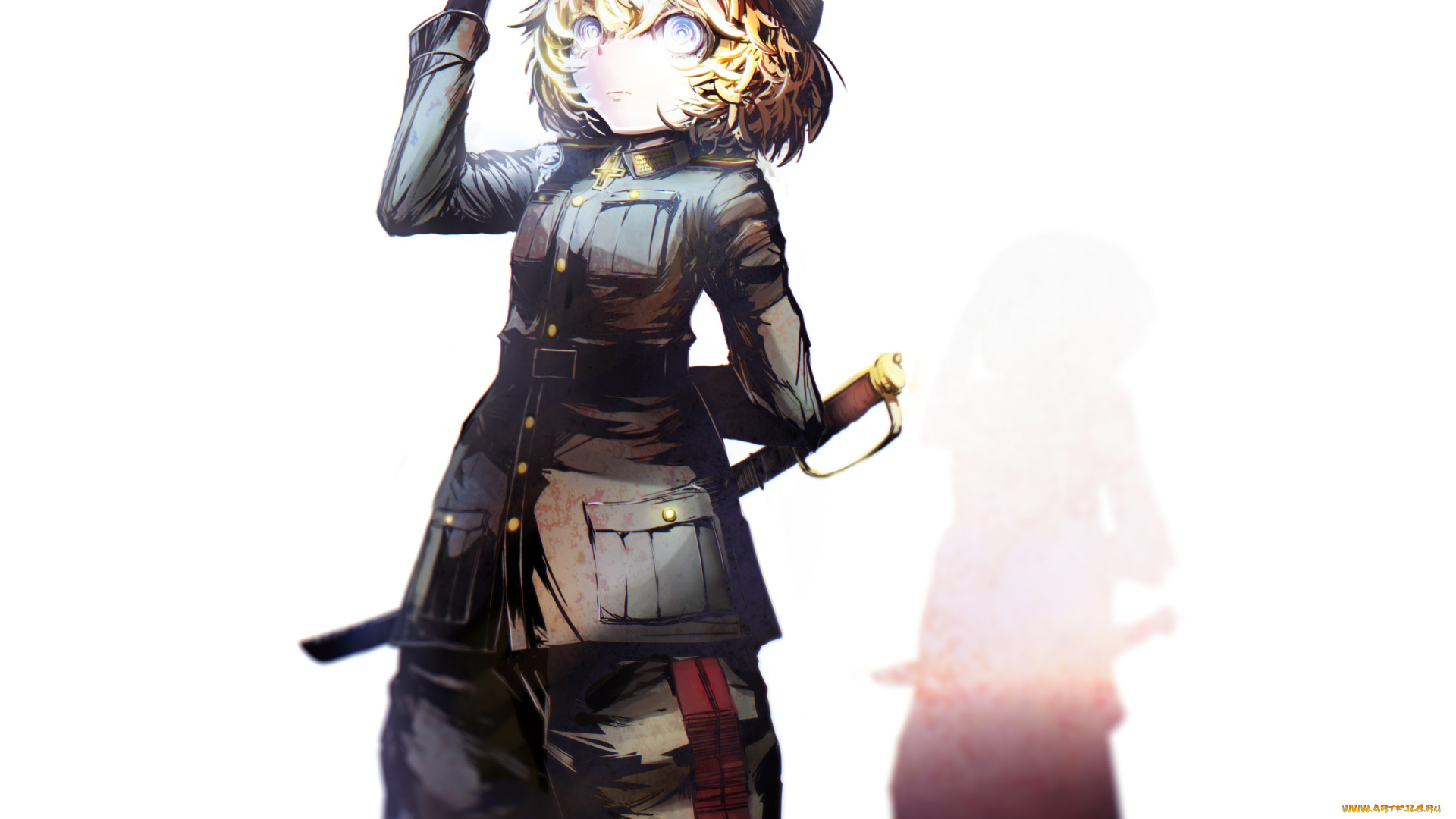 аниме, youjo, senki, tanya, degurechaff