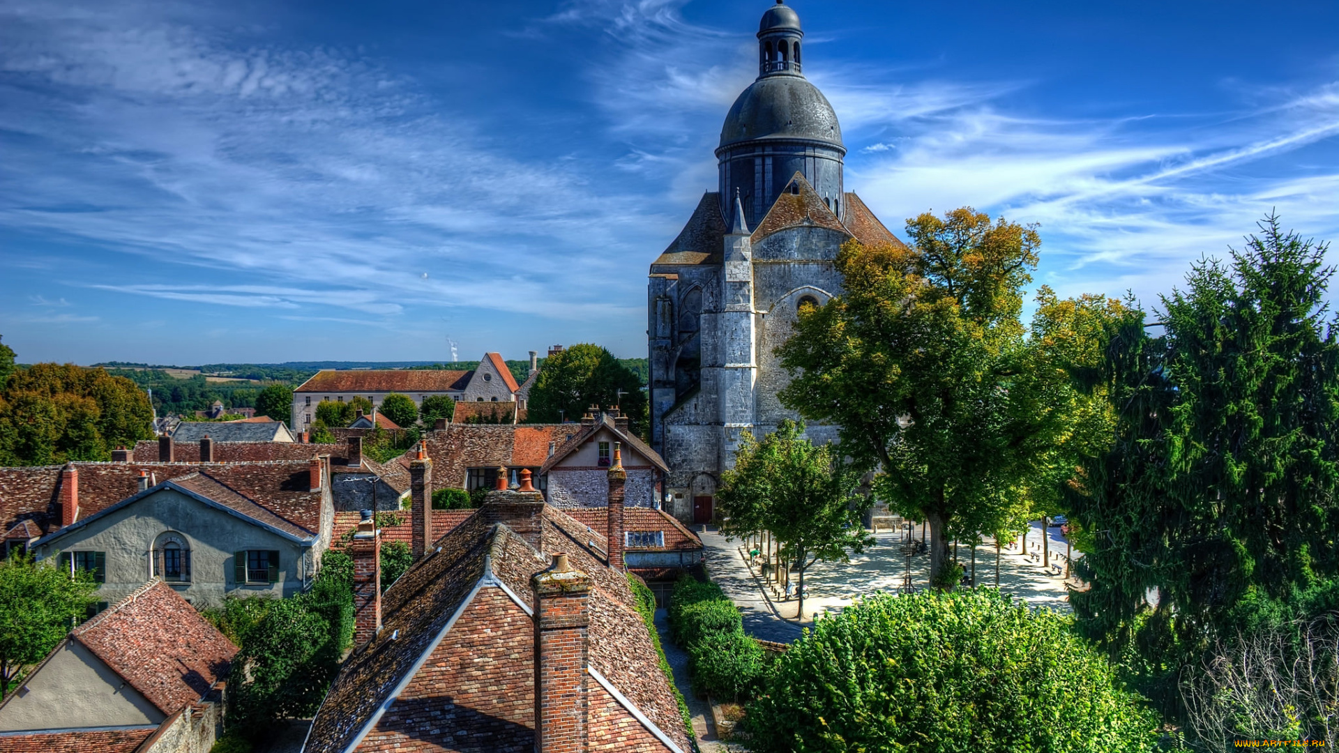 catholic, church, in, provins, , france, города, -, католические, соборы, , костелы, , аббатства, простор