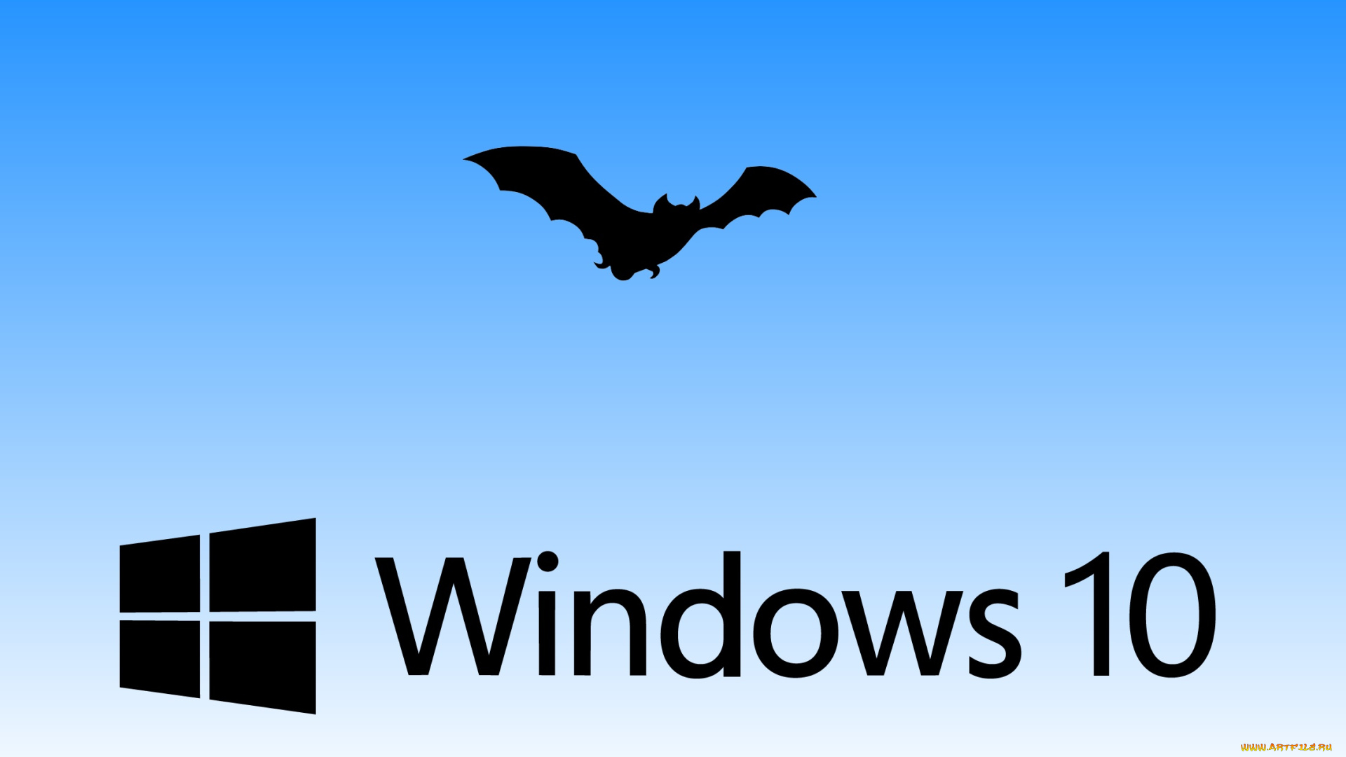 компьютеры, windows, , 10, фон, логотип