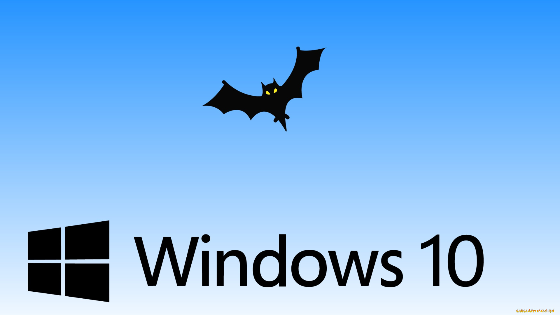 компьютеры, windows, , 10, фон, логотип