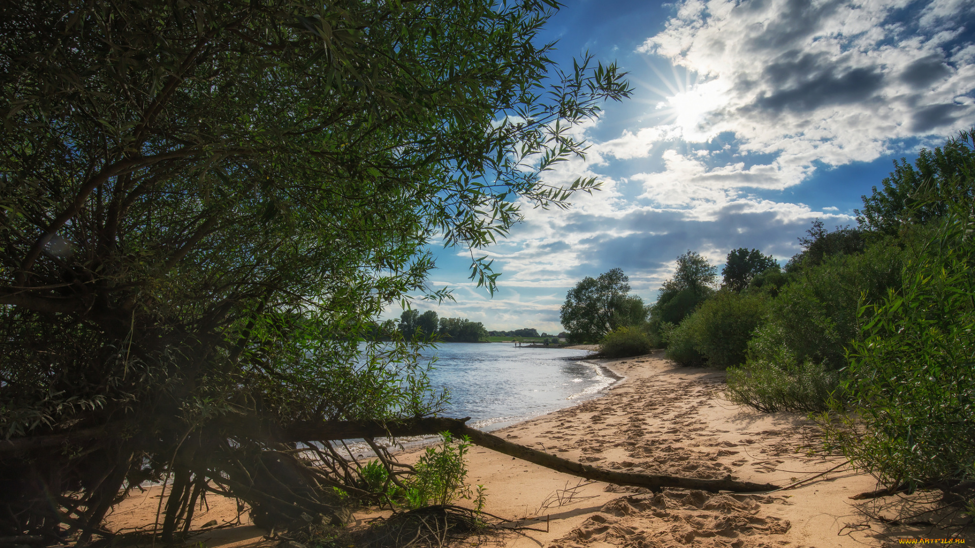 природа, реки, озера, простор