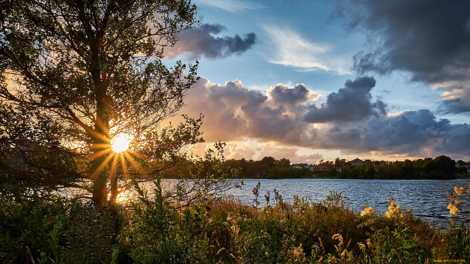 природа, реки, озера, простор