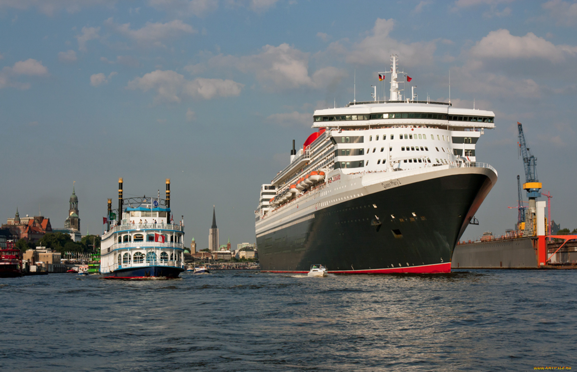 корабли, лайнеры, круиз, лайнер
