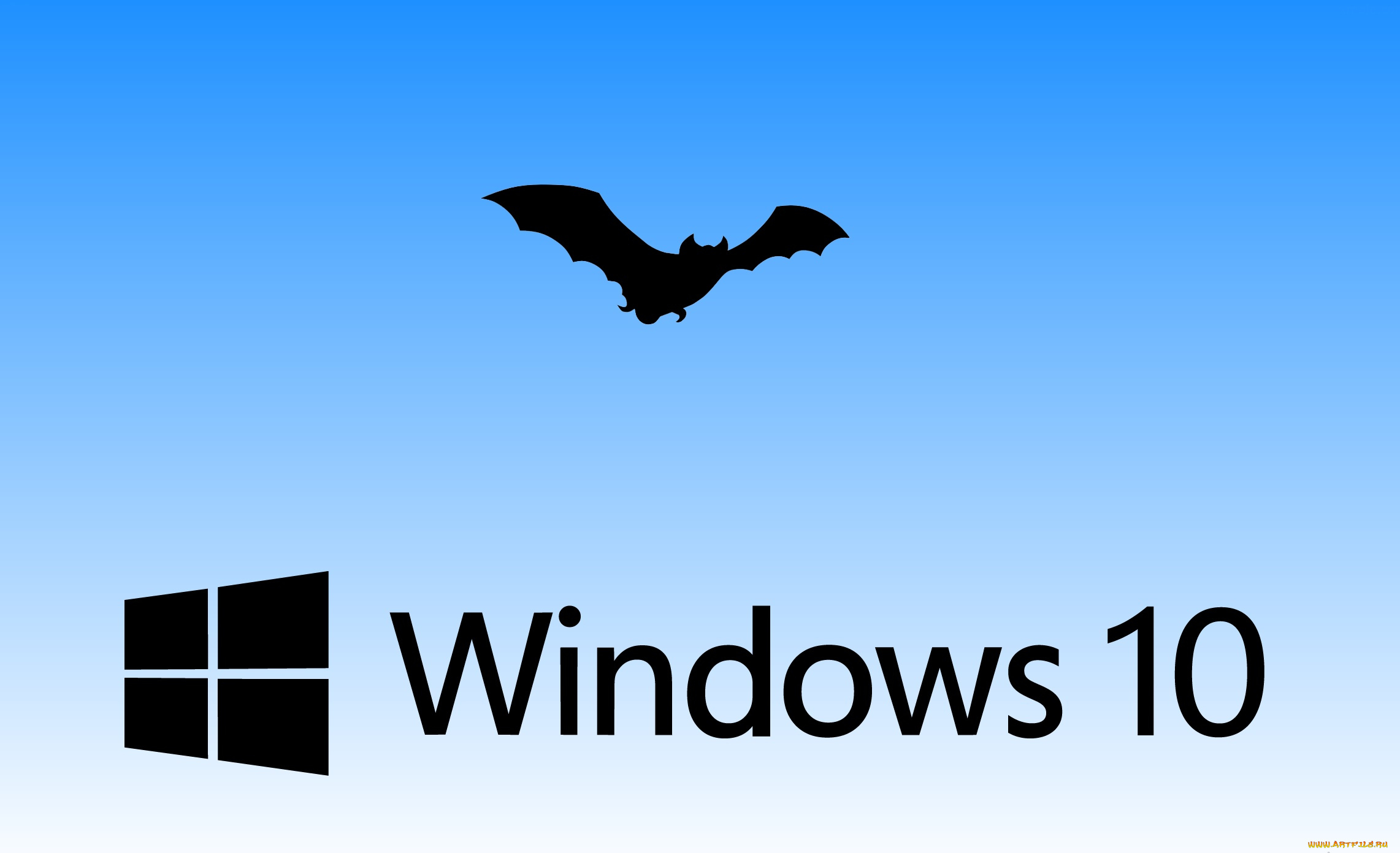 компьютеры, windows, , 10, фон, логотип