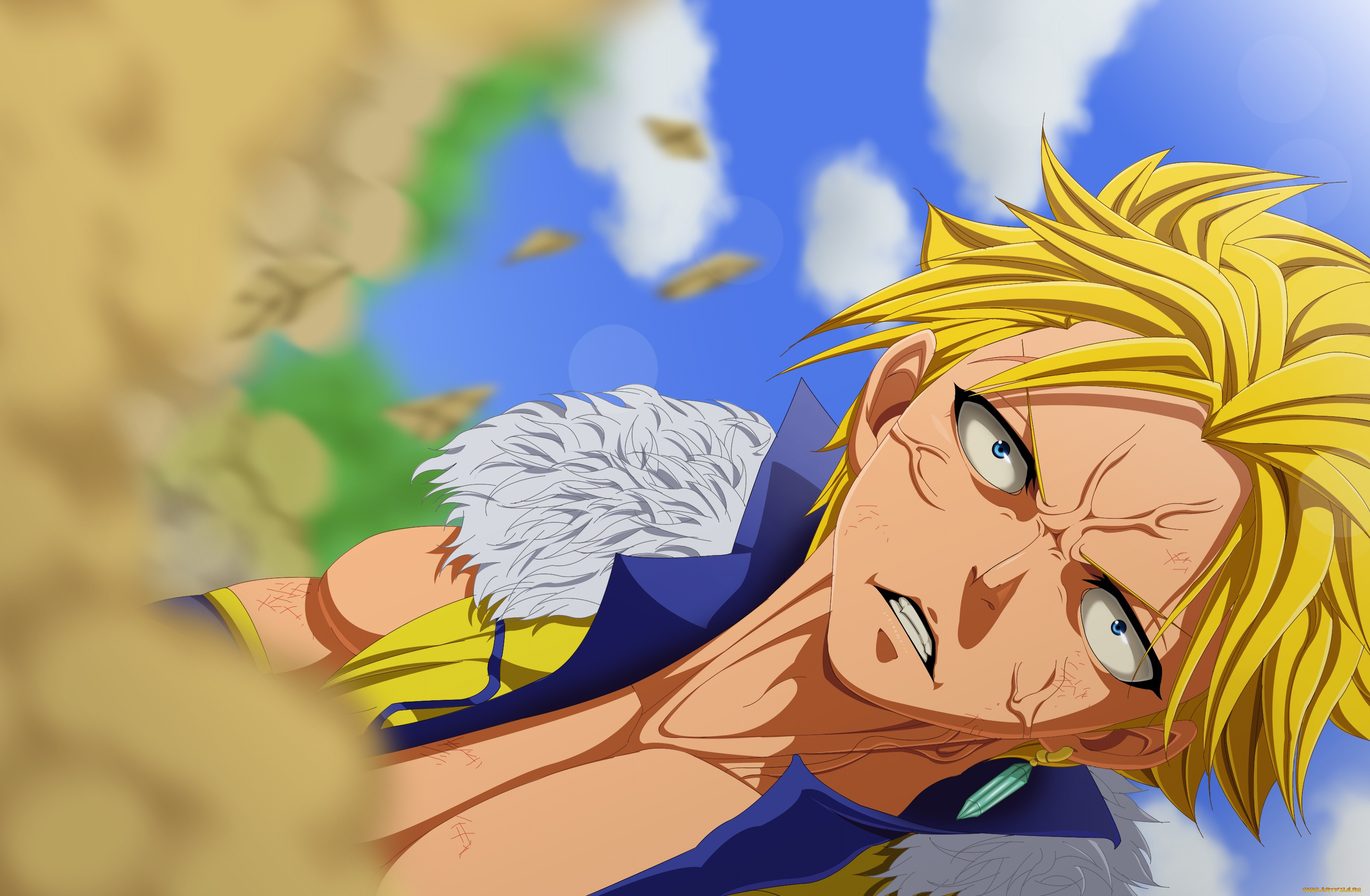 аниме, fairy, tail, хвост, феи