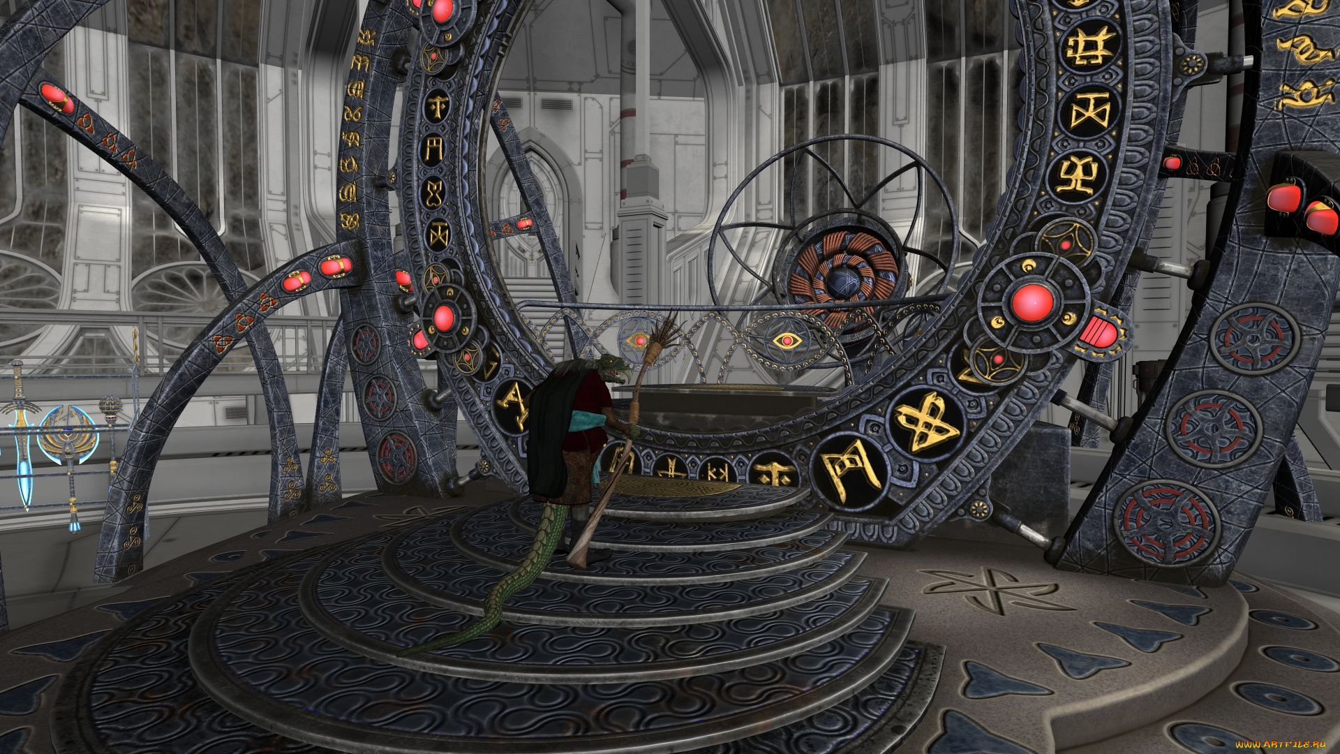 3д, графика, фантазия, , fantasy, динозавр