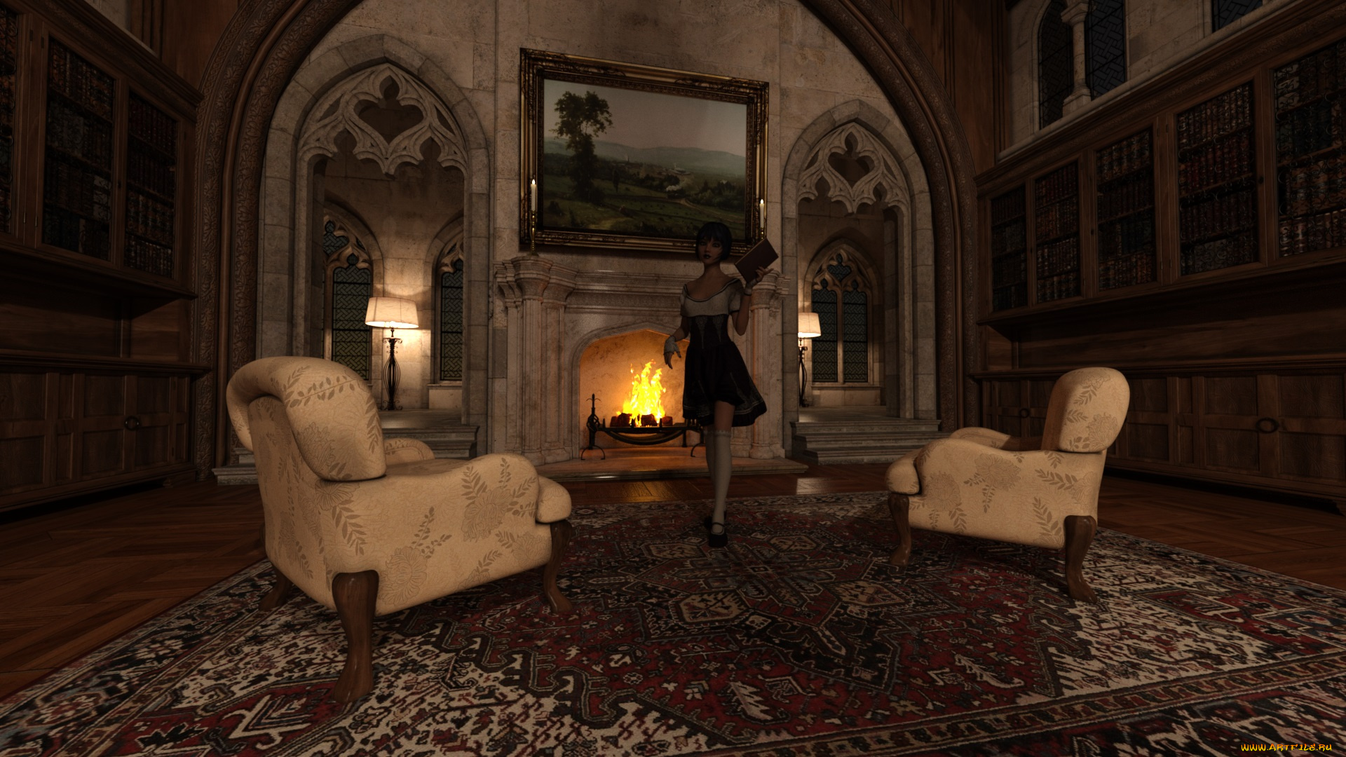 3д, графика, люди, , people, взгляд, девушка, фон