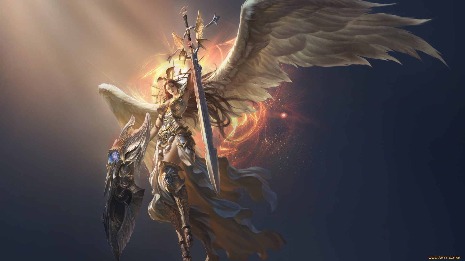 видео, игры, league, of, angels, ангел