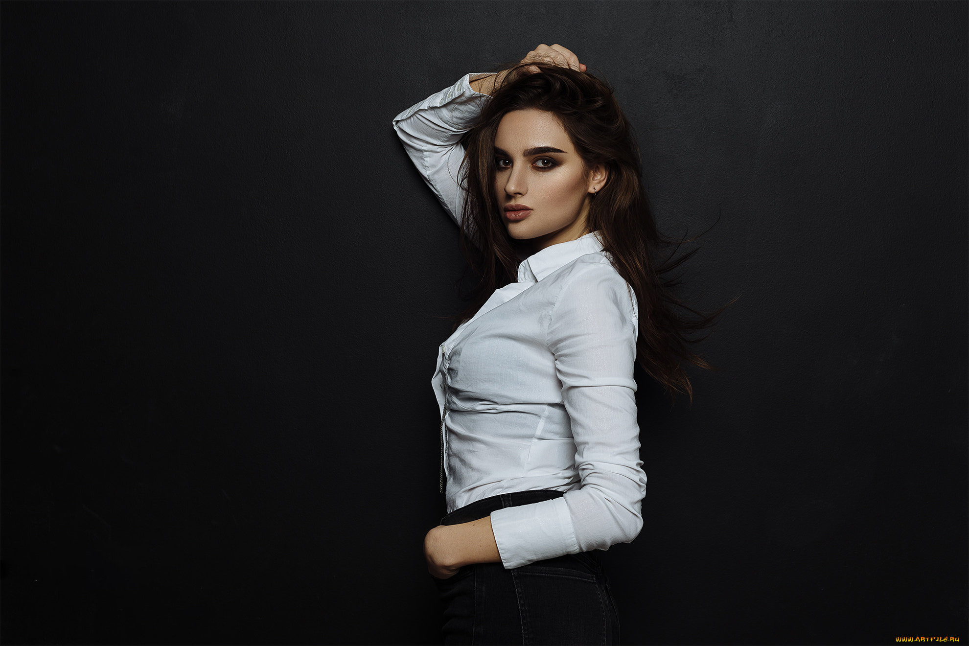 девушка, девушки, -unsort, , брюнетки, темноволосые, модель