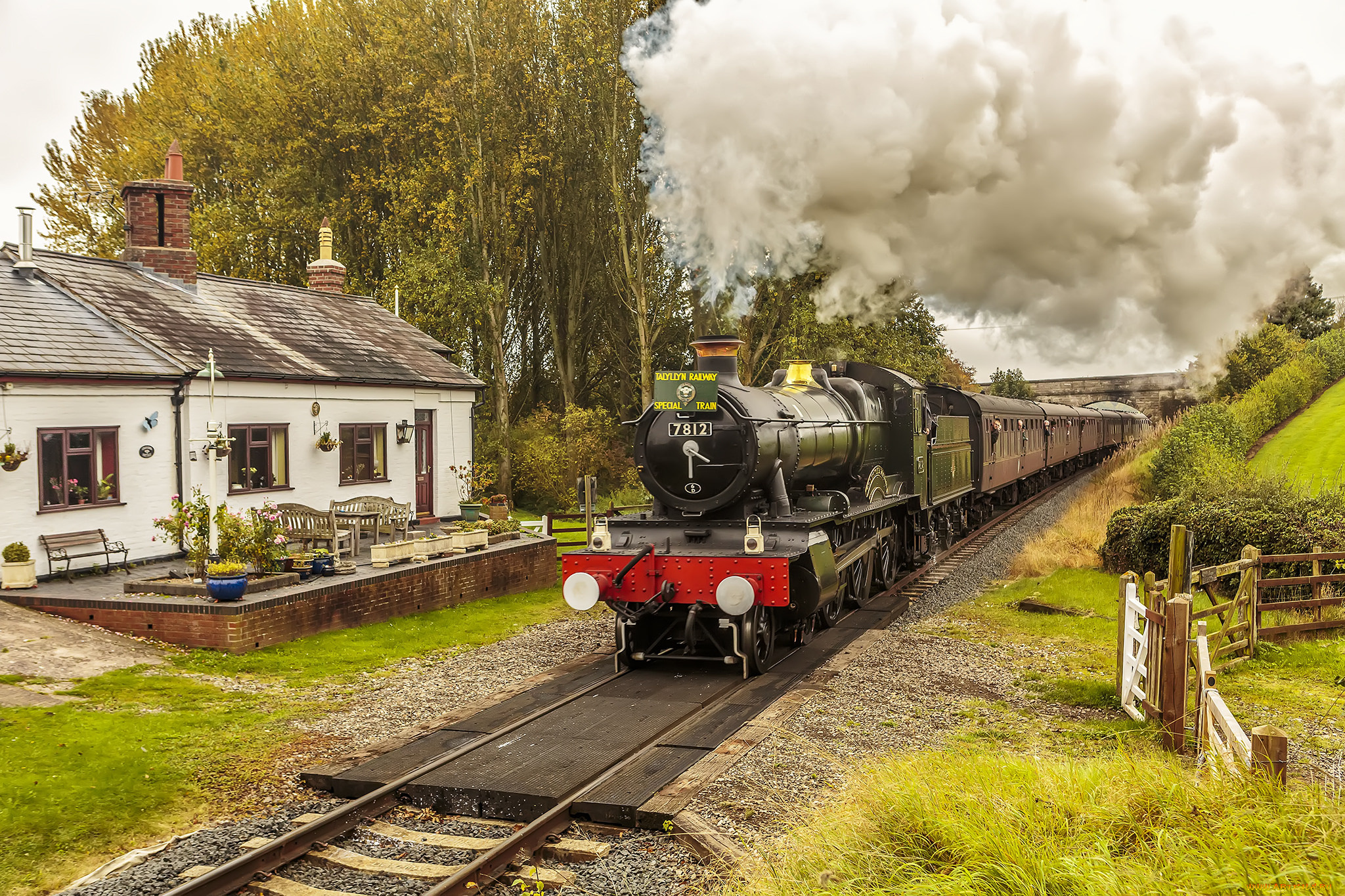 техника, паровозы, состав, локомотив
