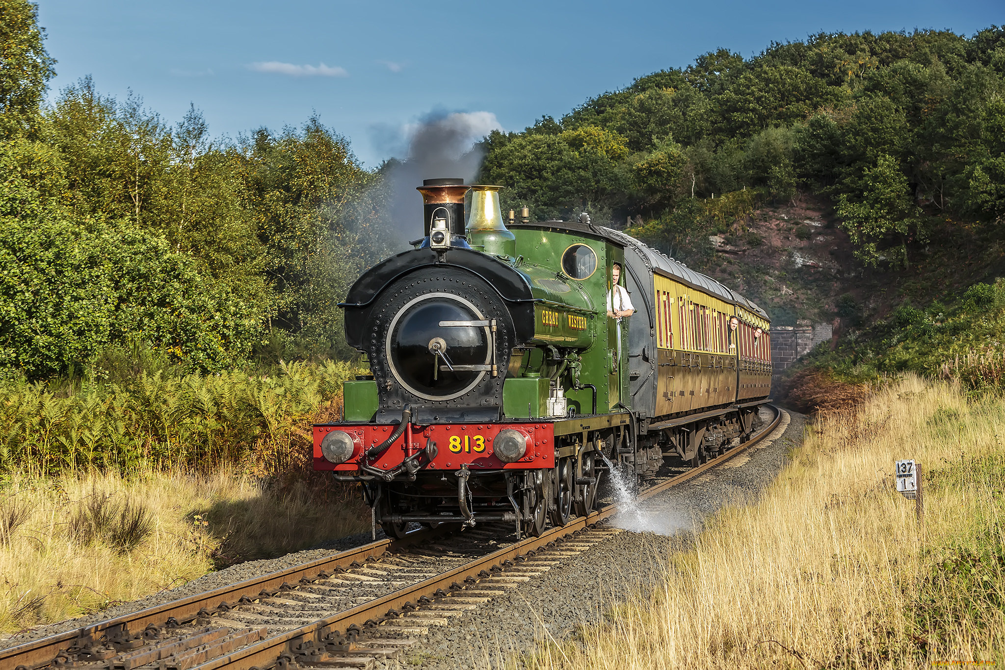 техника, паровозы, состав, локомотив