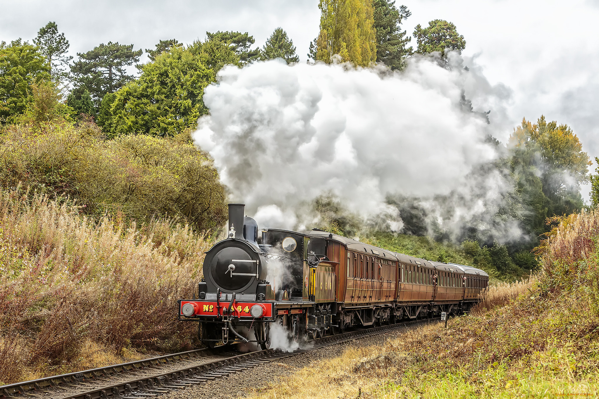 техника, паровозы, состав, локомотив