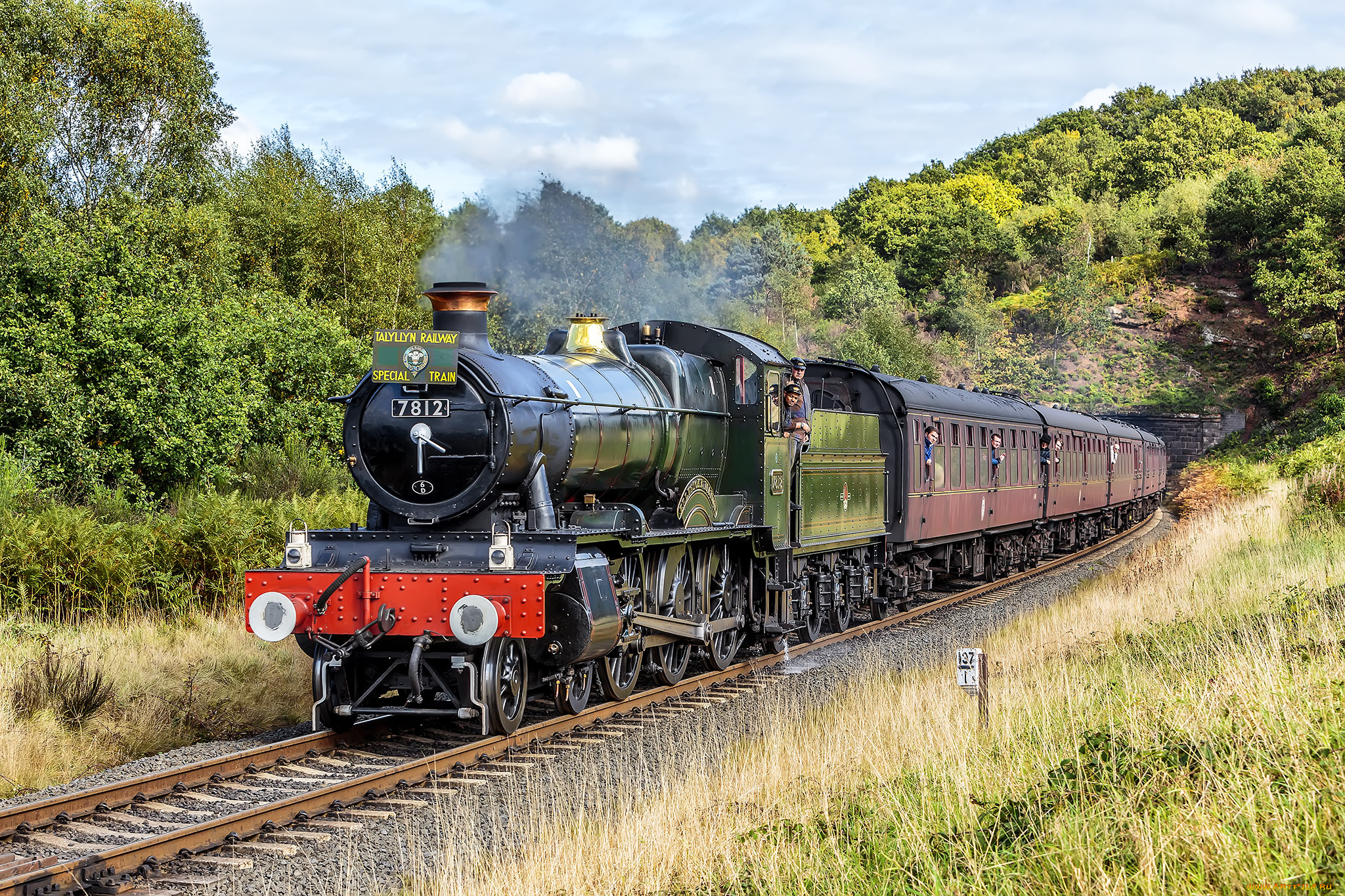 техника, паровозы, состав, локомотив