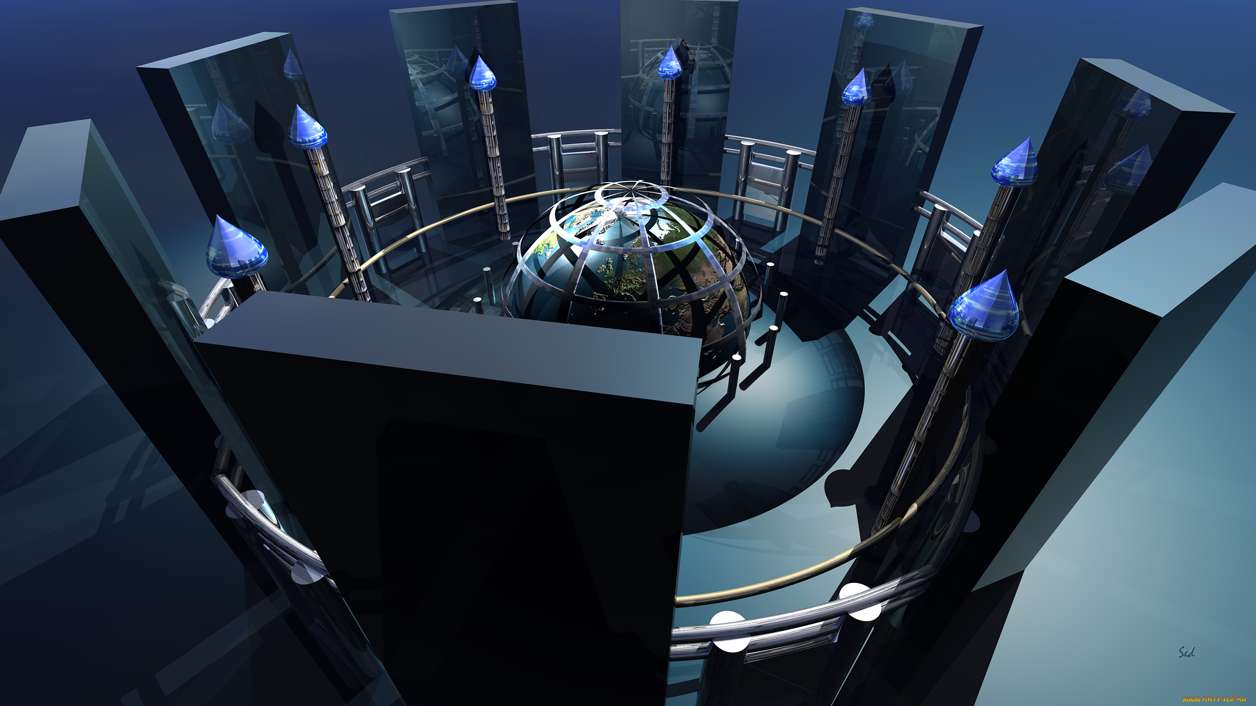 3д, графика, абстракция, , abstract, фон, цвет, узор