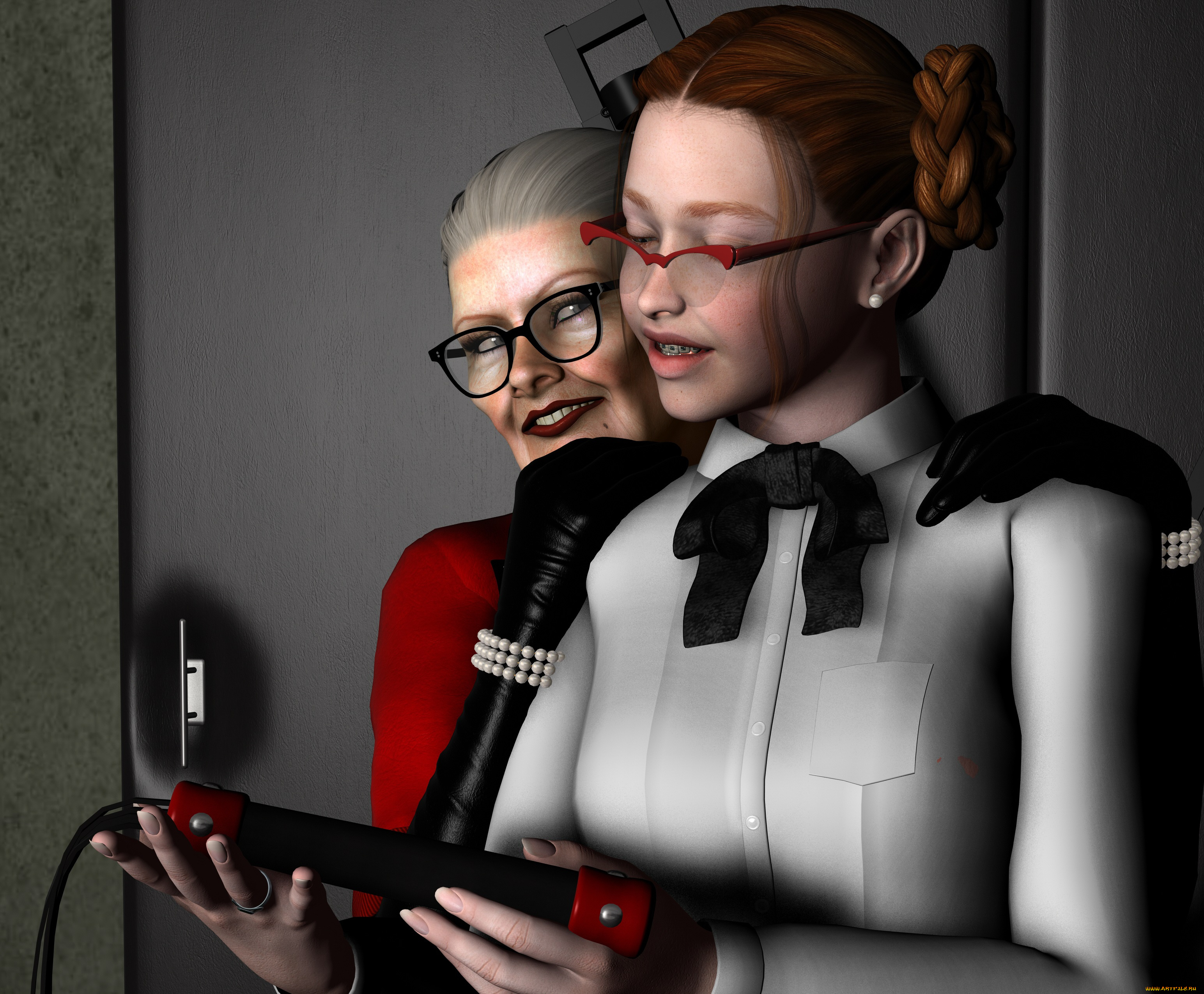 3д, графика, люди, , people, девушка, взгляд, фон