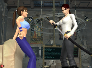 Картинка 3д+графика люди+ people девушка взгляд фон