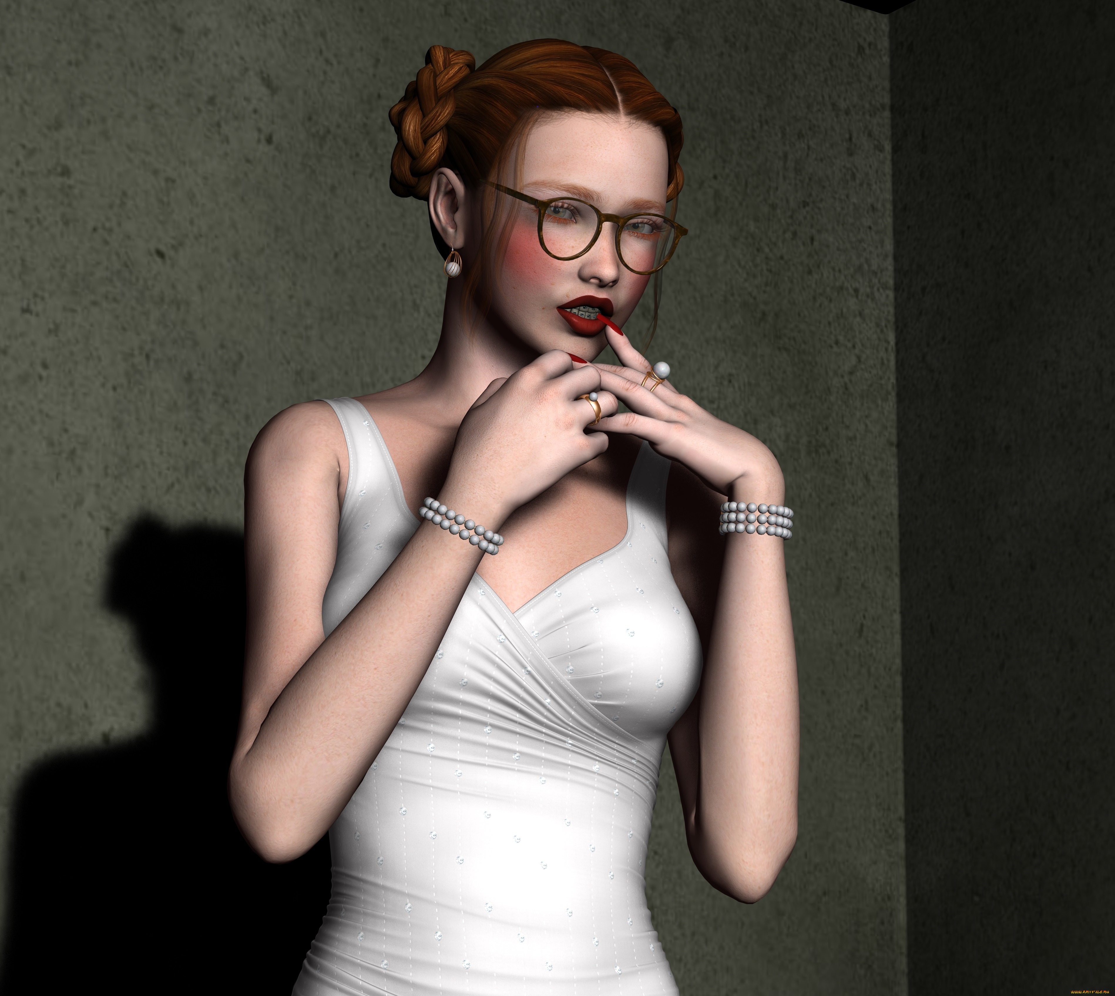 3д, графика, люди, , people, фон, взгляд, девушка