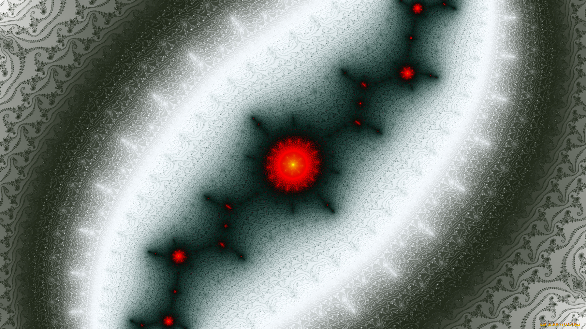 3д, графика, фракталы, , fractal, цвет, узор, фон