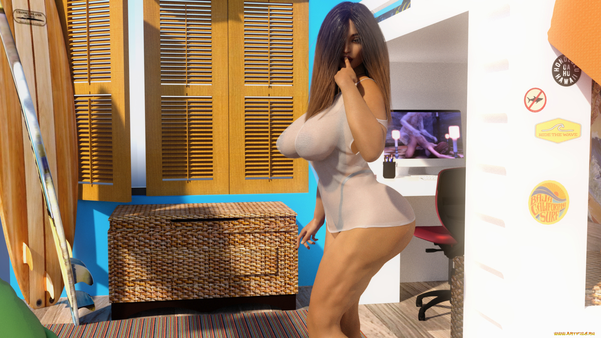 3д, графика, люди, , people, фон, взгляд, девушка