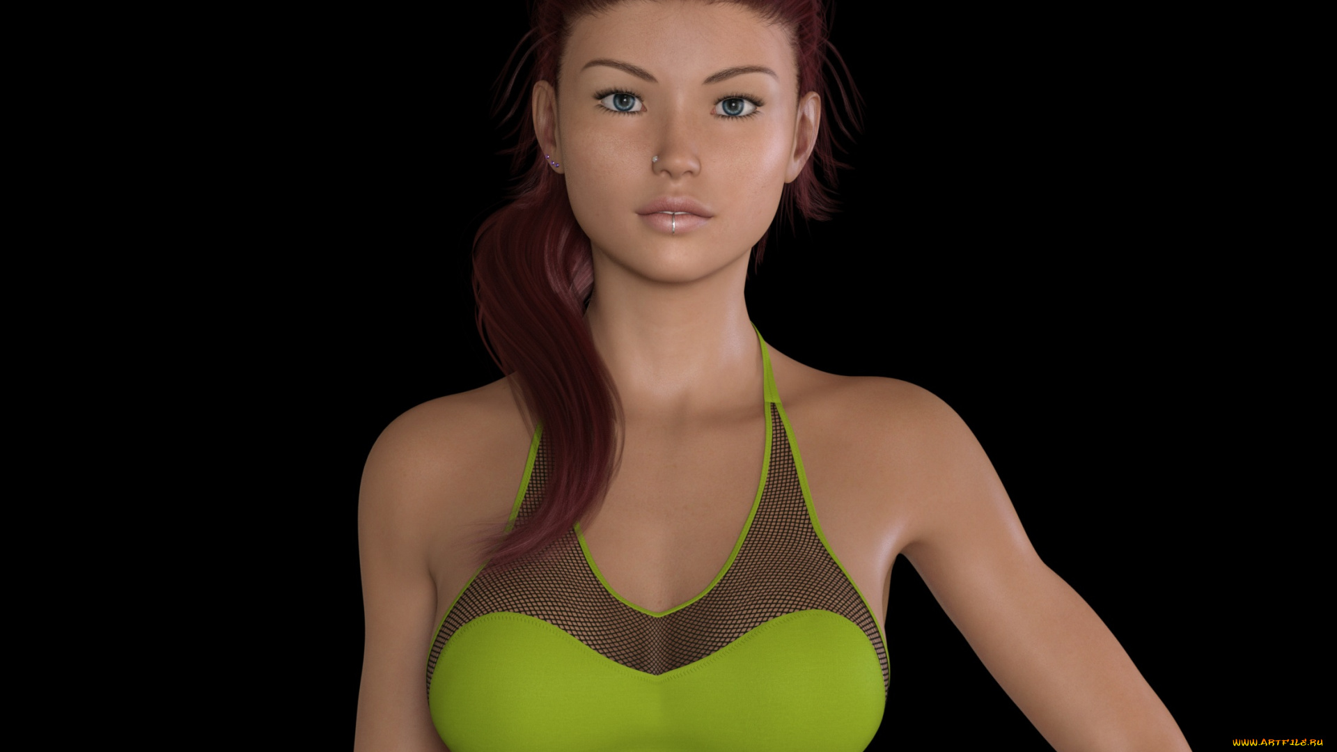 3д, графика, люди, , people, фон, взгляд, девушка