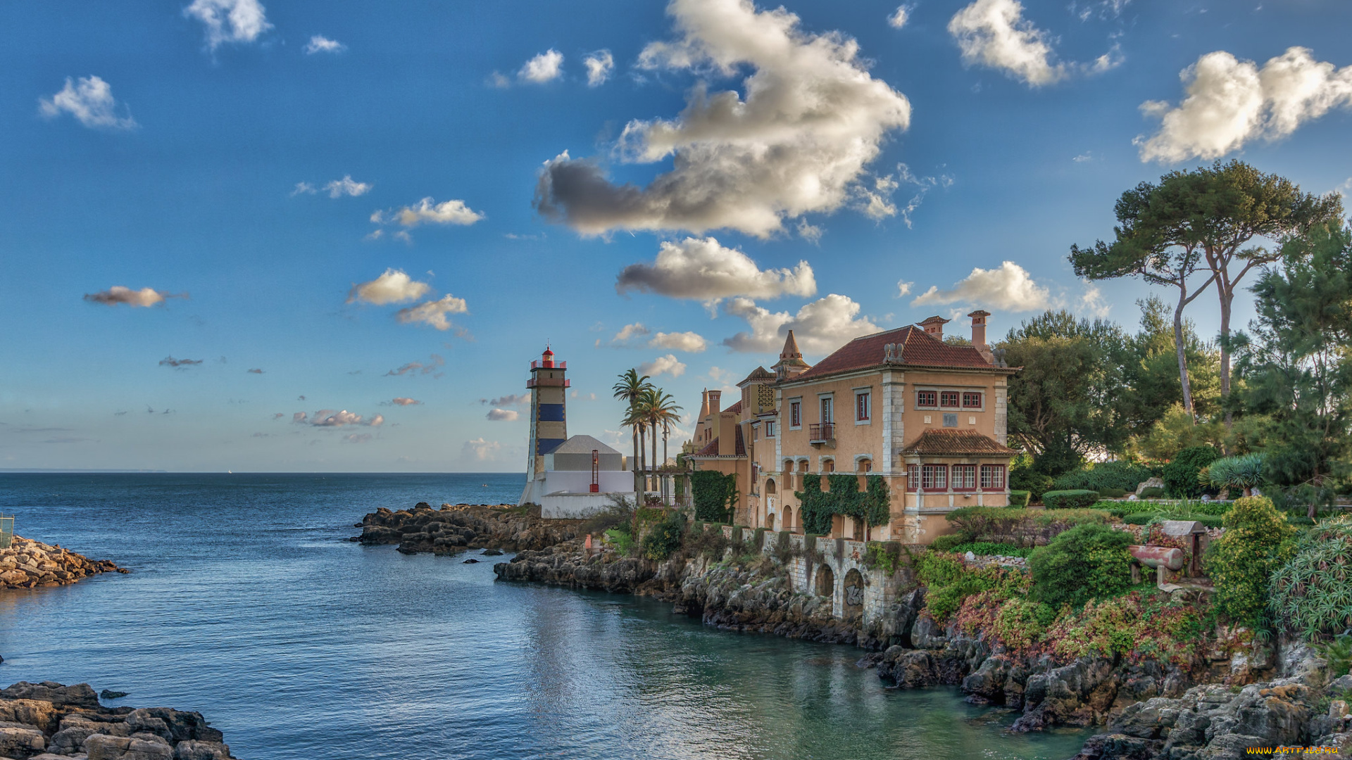 природа, маяки, простор