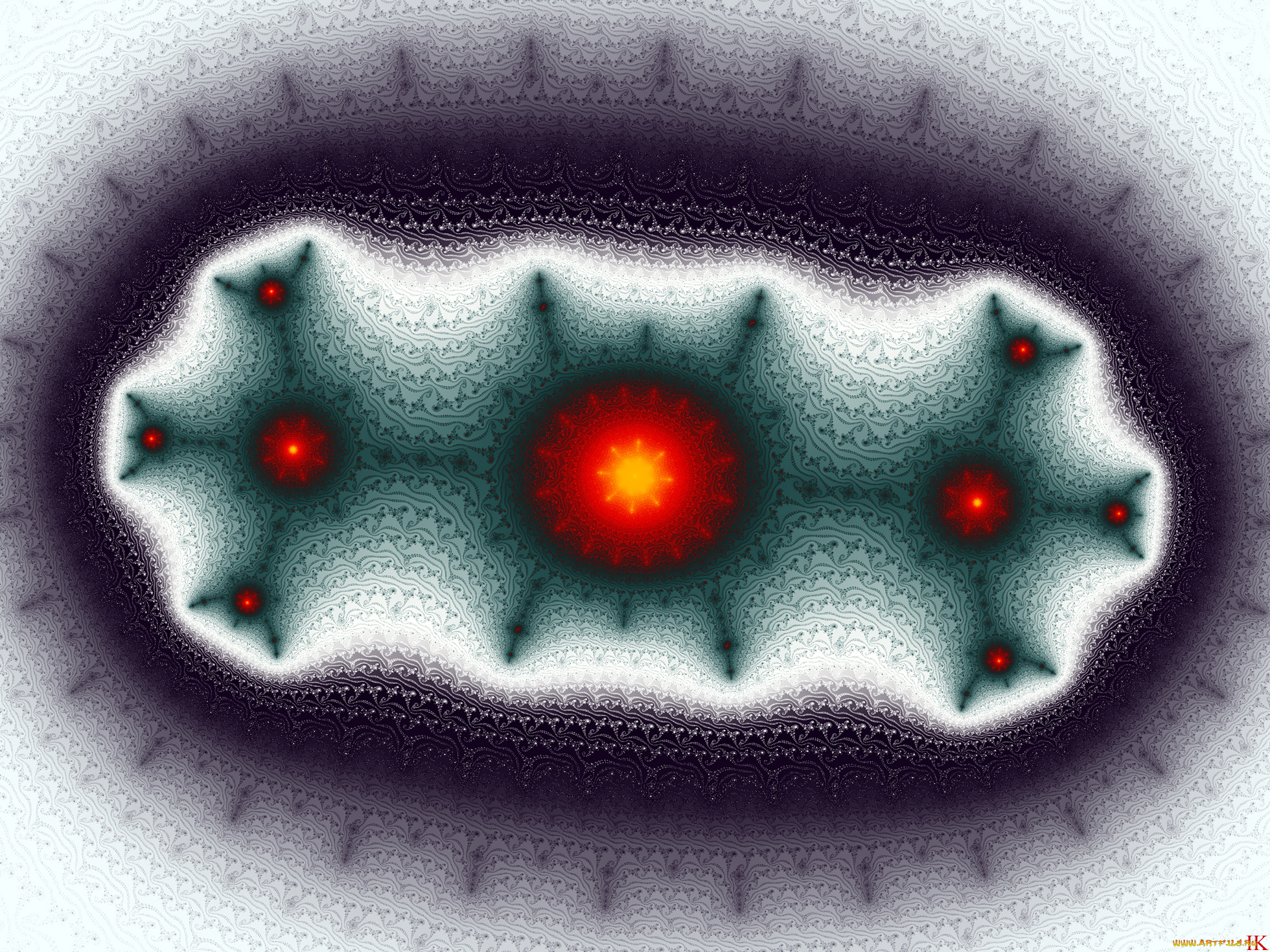3д, графика, фракталы, , fractal, цвет, фон, узор