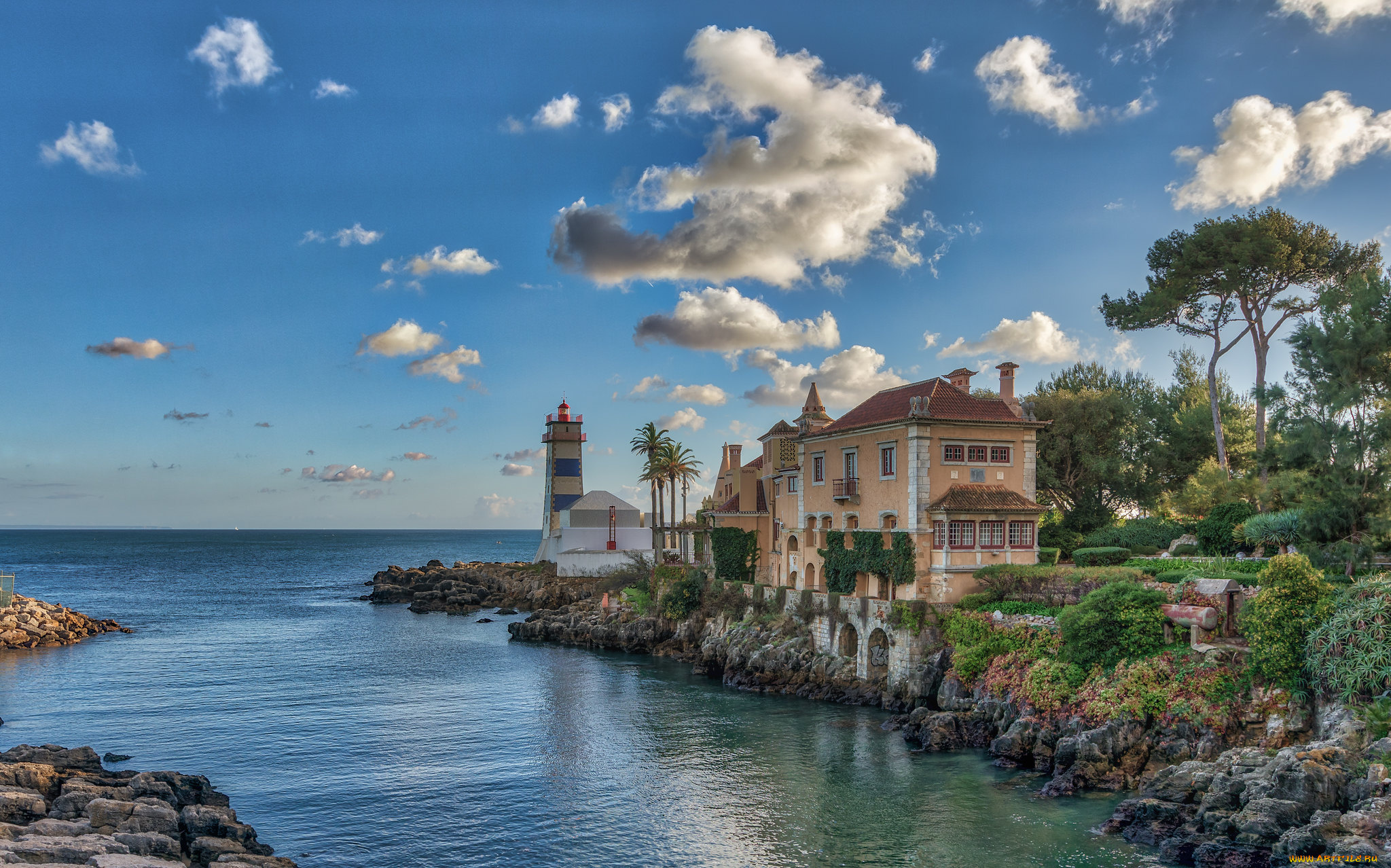 природа, маяки, простор