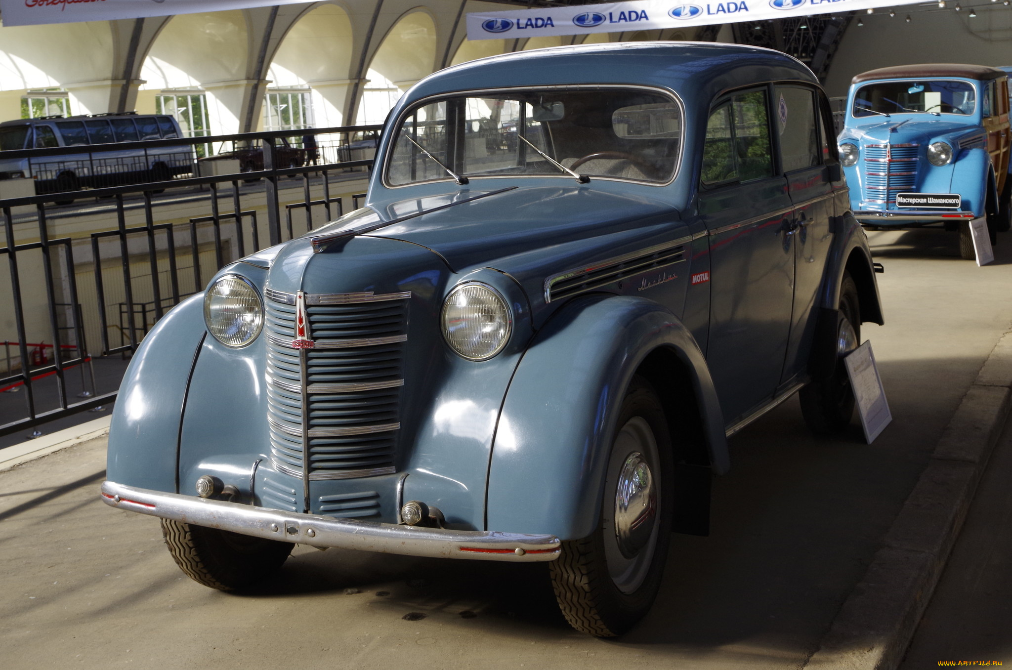 москвич-, 400, 401, автомобили, выставки, и, уличные, фото, автомобильная, промышленность, вднх, выставка, москвич, легковой, автомобиль