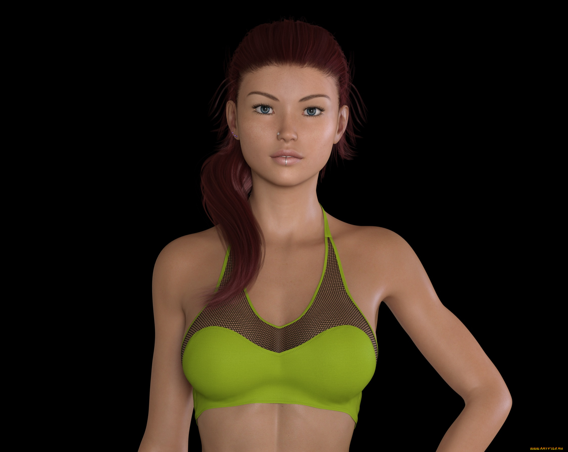 3д, графика, люди, , people, фон, взгляд, девушка