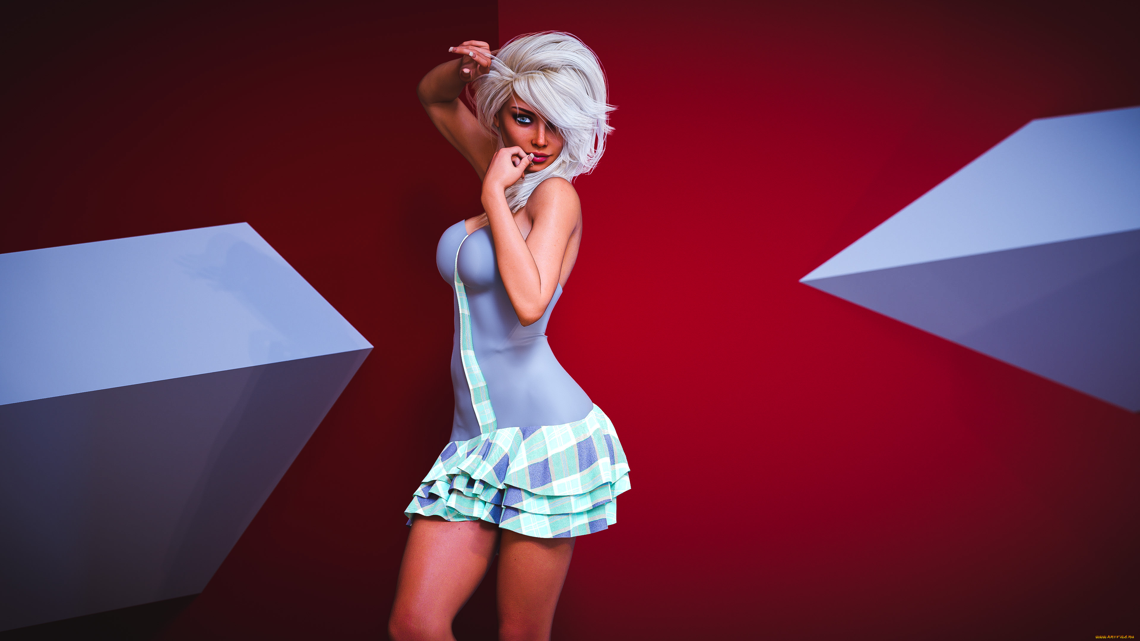 3д, графика, люди, , people, фон, взгляд, девушка