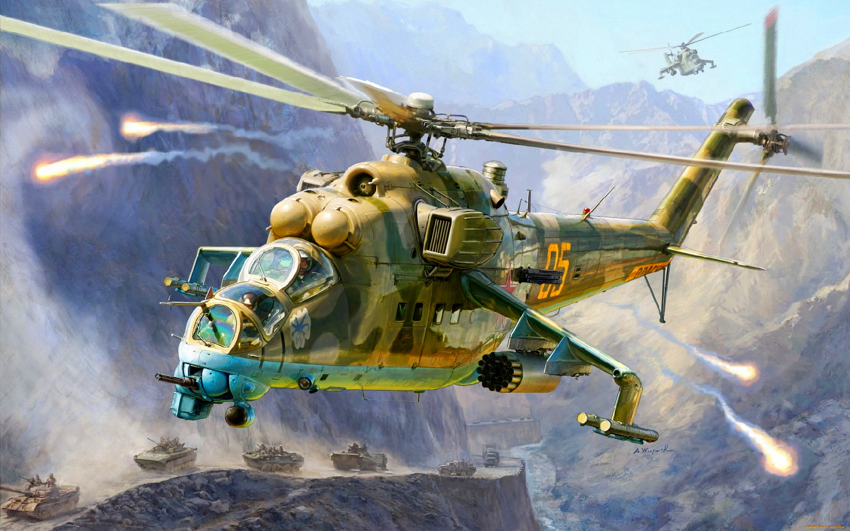 авиация, 3д, рисованые, v-graphic, ми