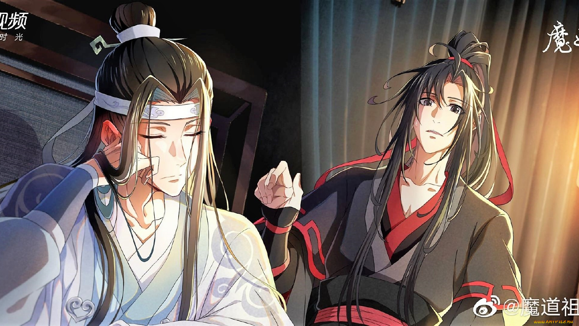 аниме, mo, dao, zu, shi, вэй, усянь, лань, ванцзи