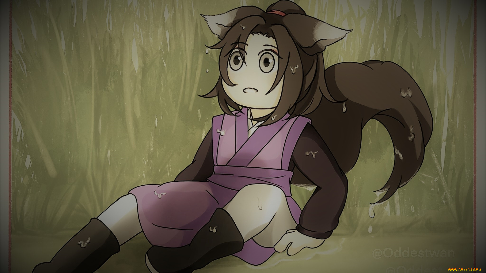 аниме, mo, dao, zu, shi, вэй, усянь, лис