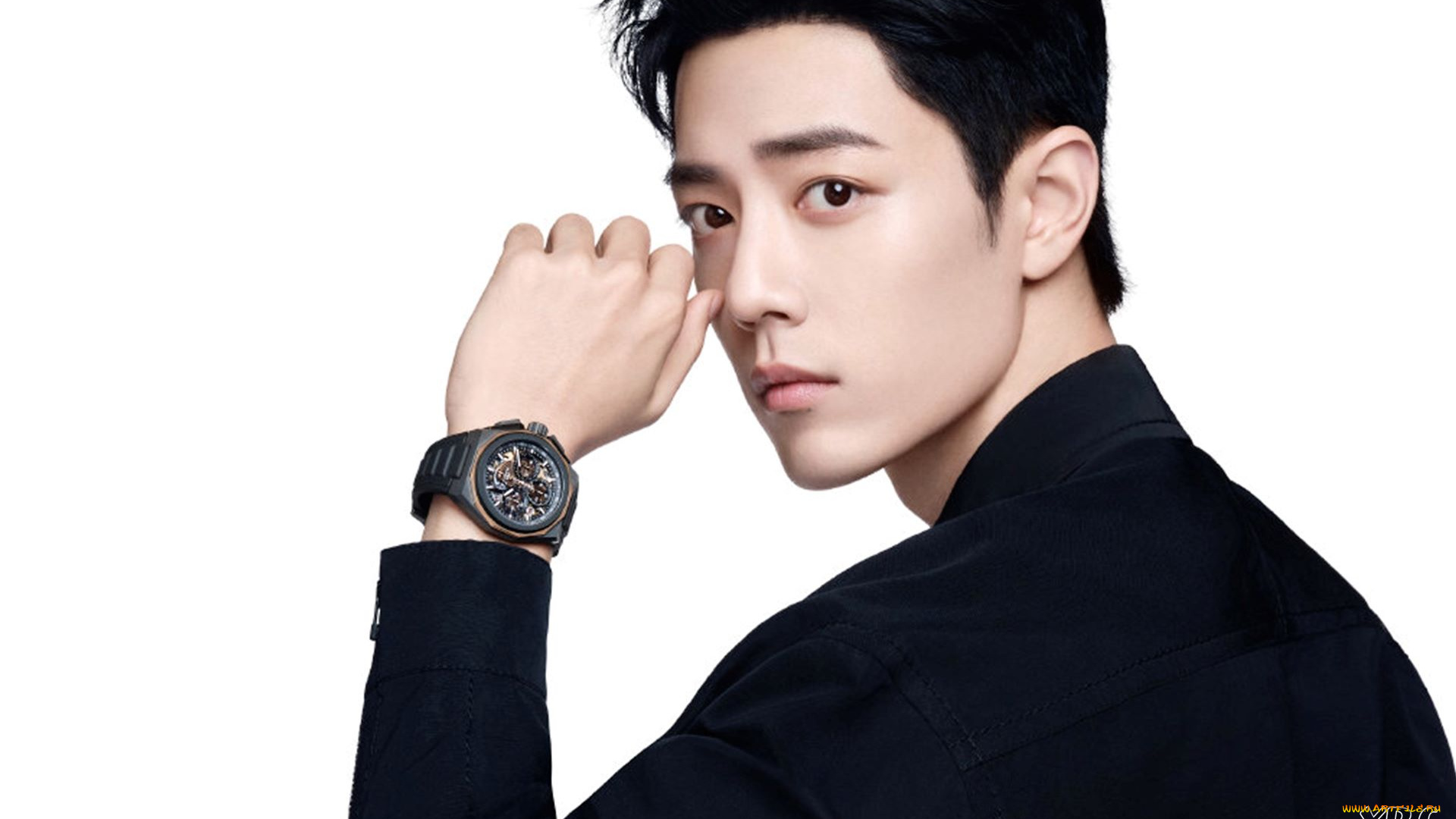 мужчины, xiao, zhan, актер, часы