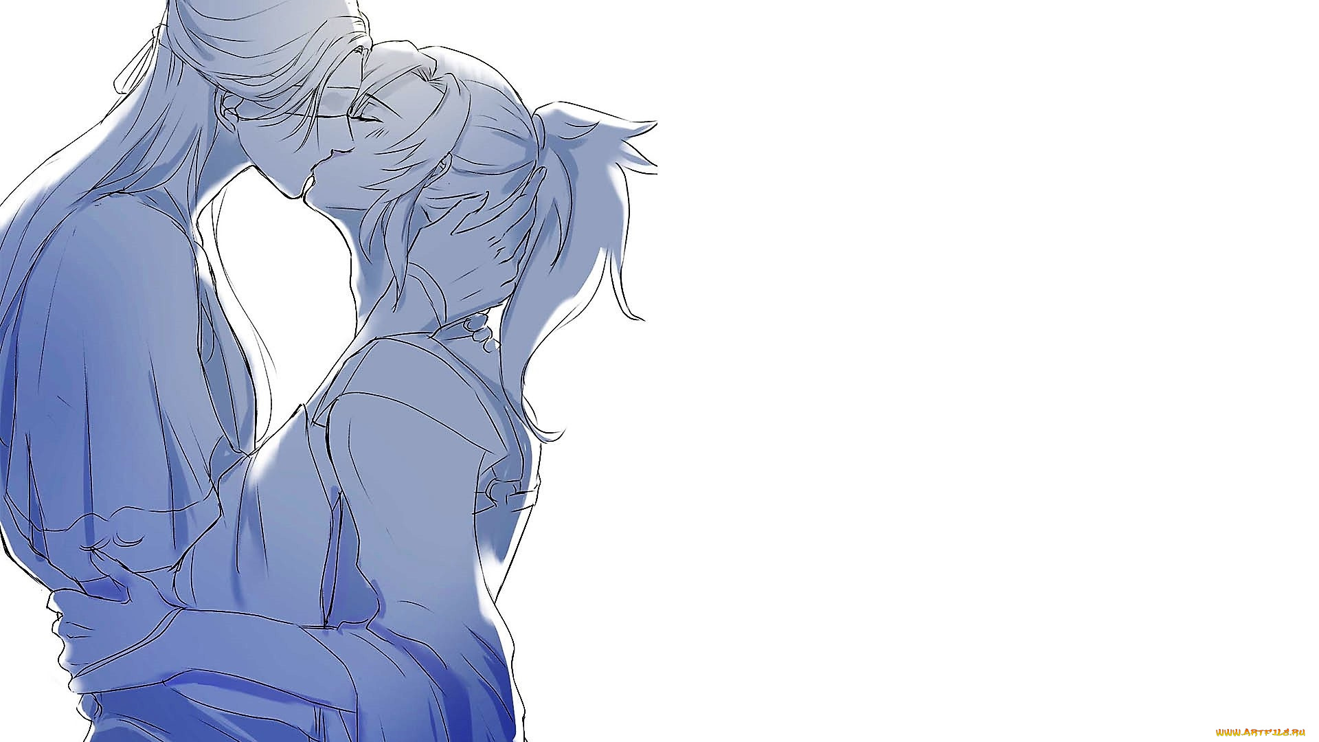 сюэ, ян, и, сяо, синчень, аниме, mo, dao, zu, shi, сяо, синчень, сюэ, ян, поцелуй