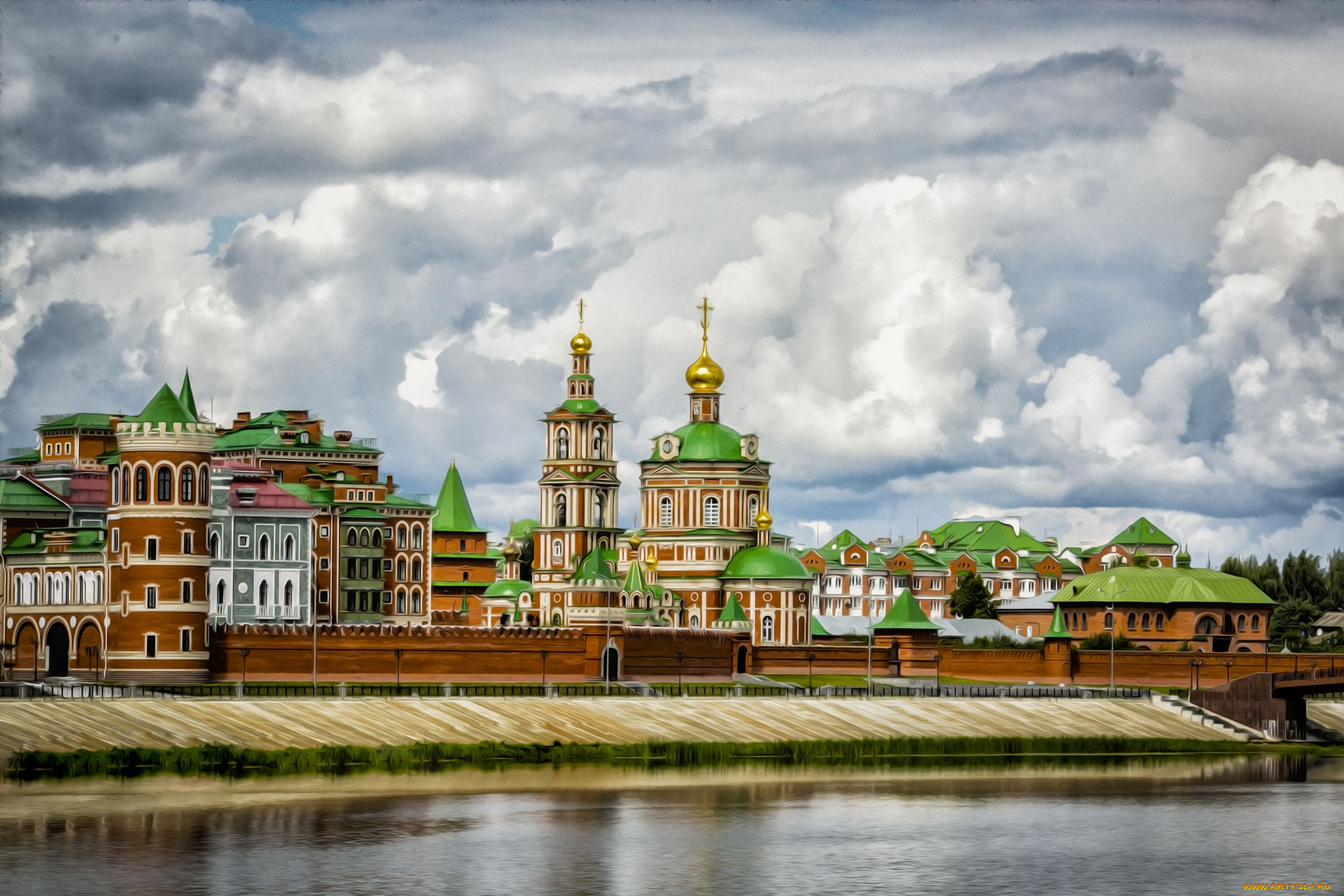 йошкар-, ола, разное, компьютерный, дизайн, йошкар-, ола, город