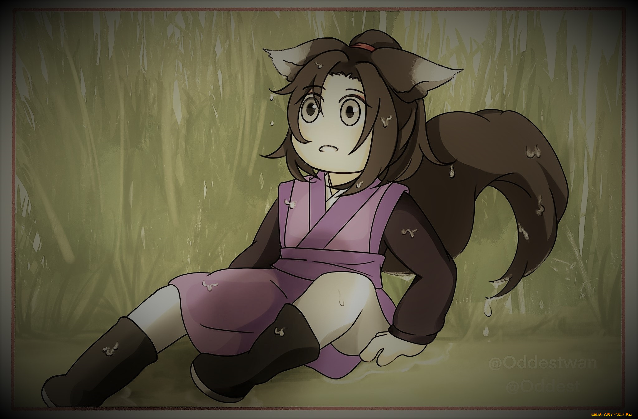 аниме, mo, dao, zu, shi, вэй, усянь, лис