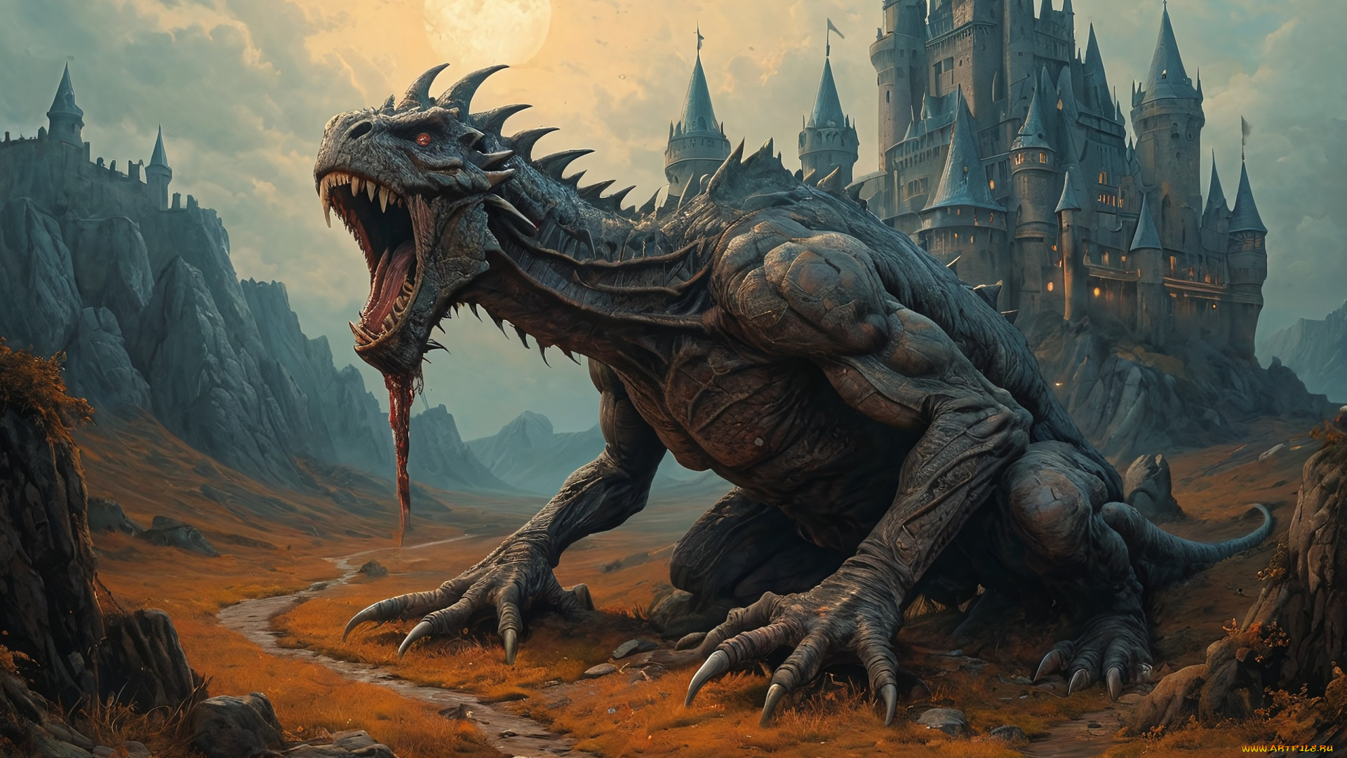 фэнтези, драконы, дракон