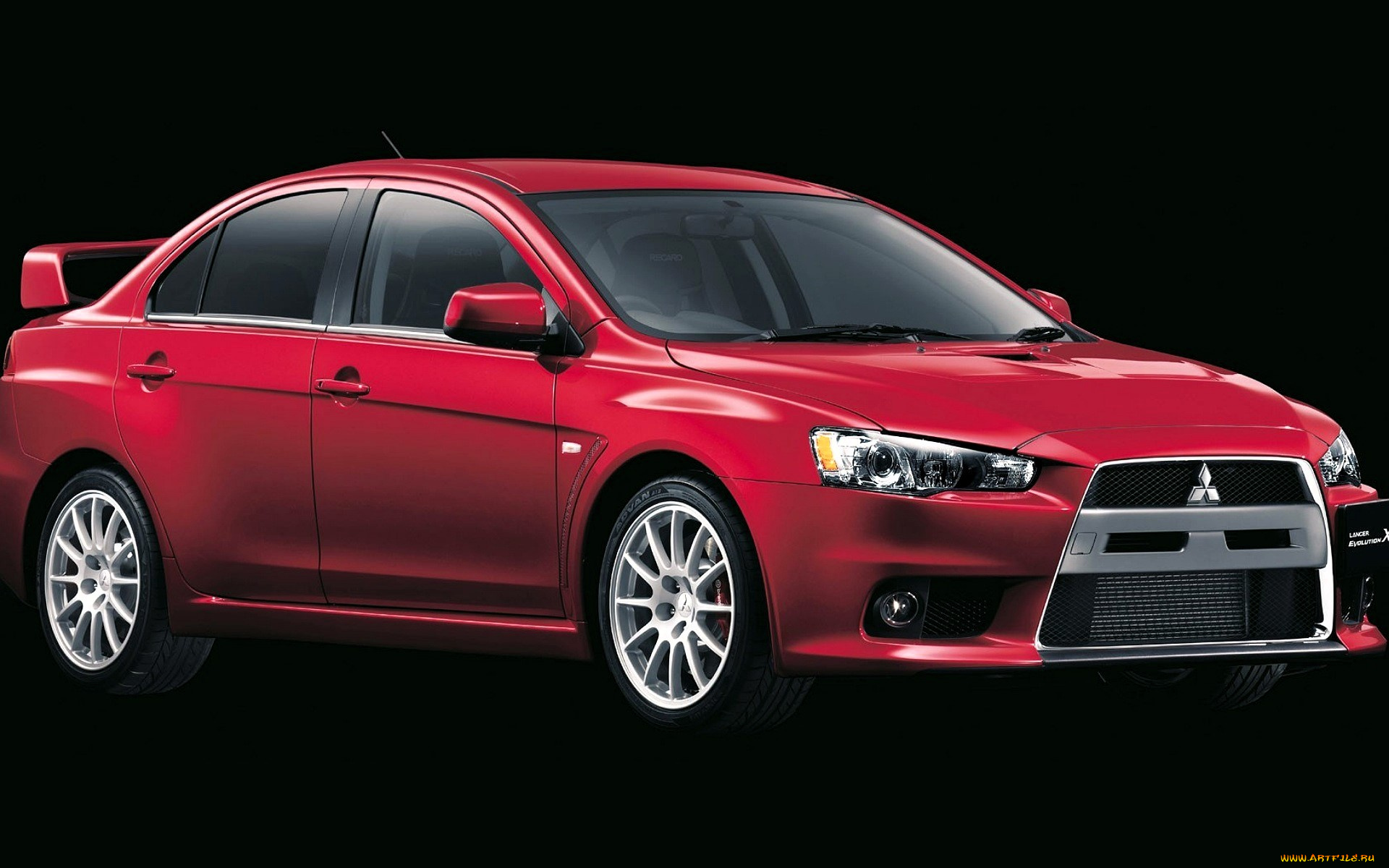 mitsubishi, lancer, автомобили, mitsubishi, красный